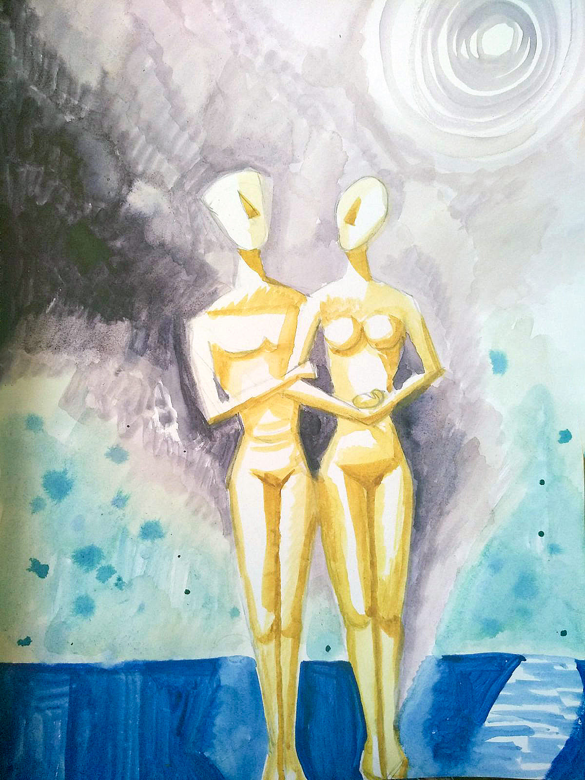 Ζωγραφικό έργο του καλλιτέχνη